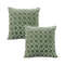 SOGA 2X 45cm Geometric Lattice Pillowcase Green 1