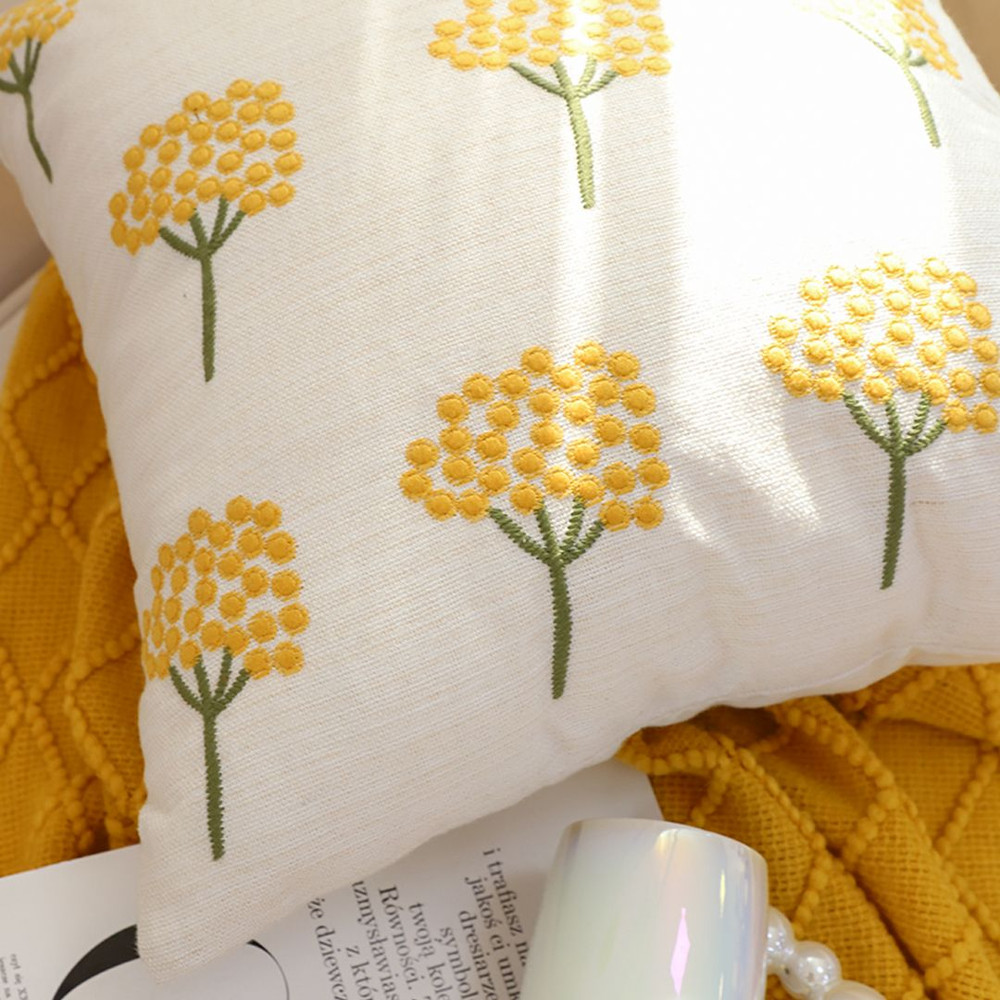 SOGA 2X 45cm Sunny Dandelion Print Pillow Cover 1