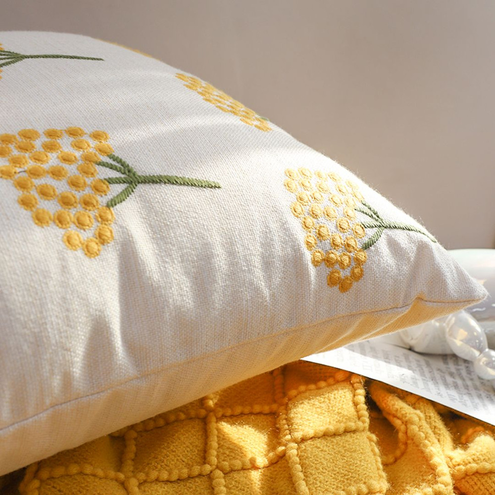 SOGA 2X 45cm Sunny Dandelion Print Pillow Cover 2