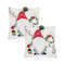 SOGA 2X 45cm Festive Gnome Christmas Pillow Cover 1