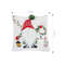 SOGA 2X 45cm Festive Gnome Christmas Pillow Cover 2
