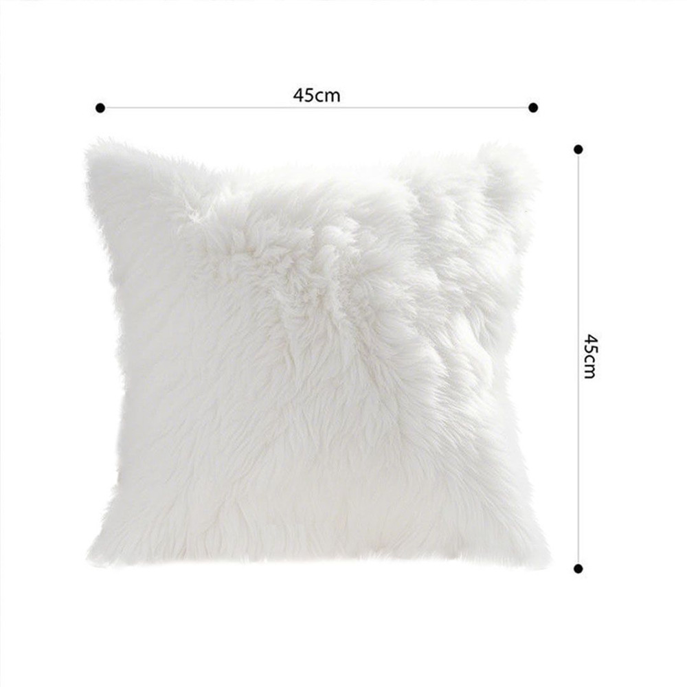 SOGA 2X 45cm Pure White Textured Pillowcase 5