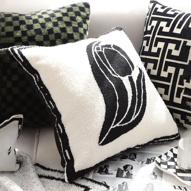 SOGA 2X 45cm Abstract Swan Pillowcase 3