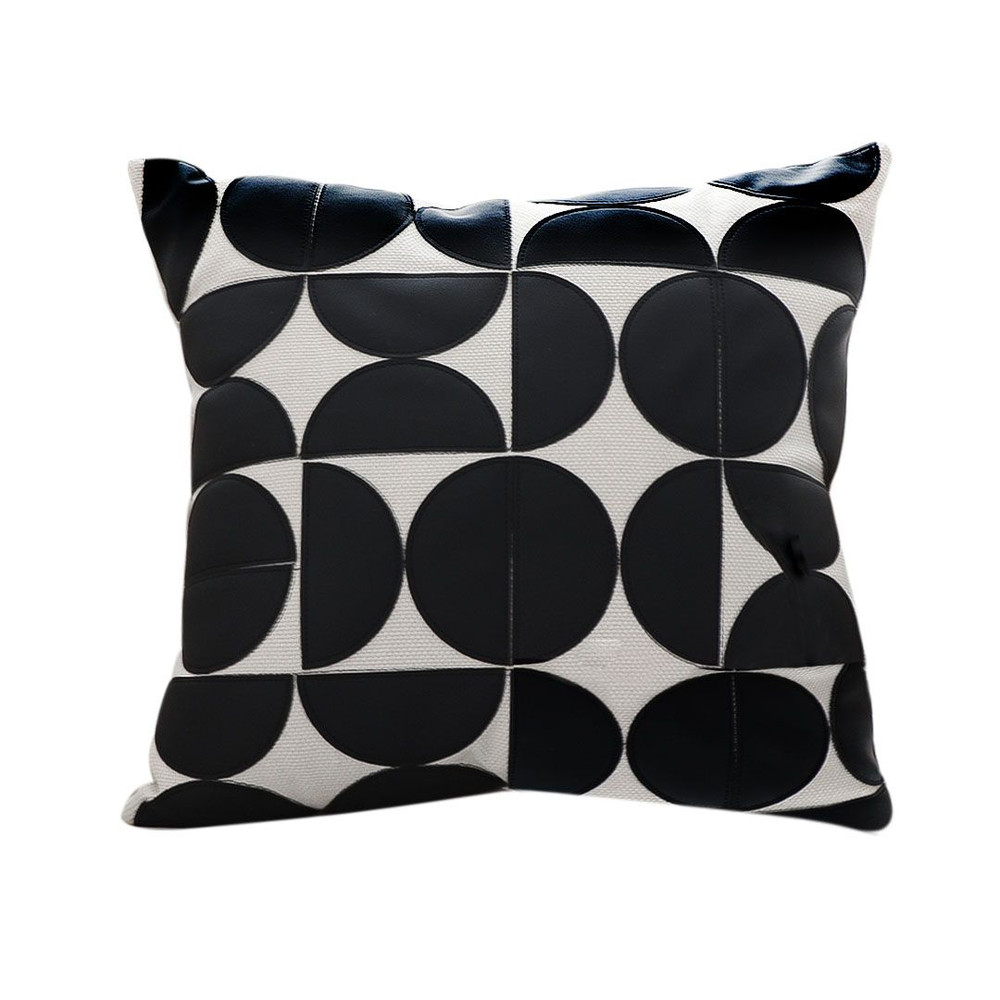 SOGA 2X 45cm Modern Geometric Circles Pillowcase 1