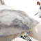 SOGA 2X 45cm Premium White Faux Fur Pillowcase 5