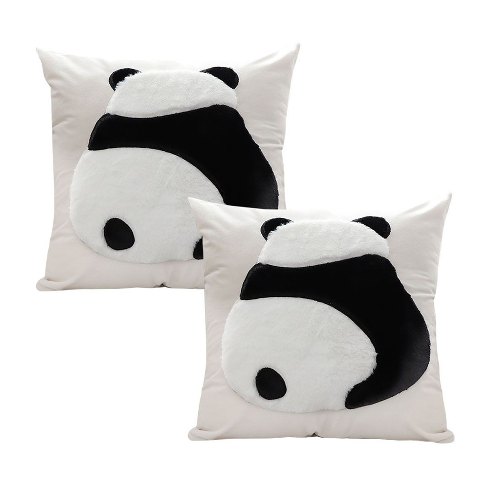 SOGA 2X 45cm Adorable Panda Pillowcase 1