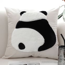 soga 2x 45cm adorable panda pillowcase