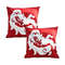SOGA 2X 45cm Classic Santa Claus Christmas Pillowcase 1