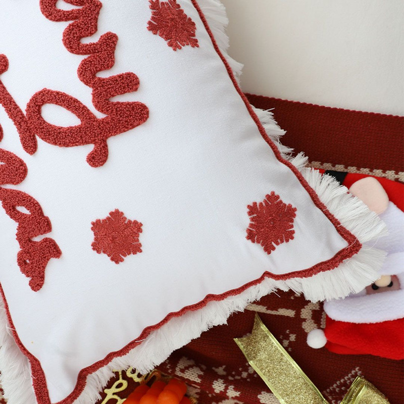 SOGA 2X 40x60cm Bold Merry Christmas Statement Pillowcase 5