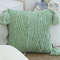 SOGA 2X 45cm Sage Chevron Tassel Pillowcase 4