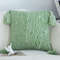 SOGA 2X 45cm Sage Chevron Tassel Pillowcase 0