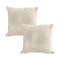 SOGA 2X 45cm Luxe Cream Boucle Pillowcase 1