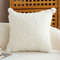 SOGA 2X 45cm Pure White Boucle Bliss Pillowcase 0