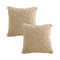 SOGA 2X 45cm Warm Beige Boucle Comfort Pillowcase 1