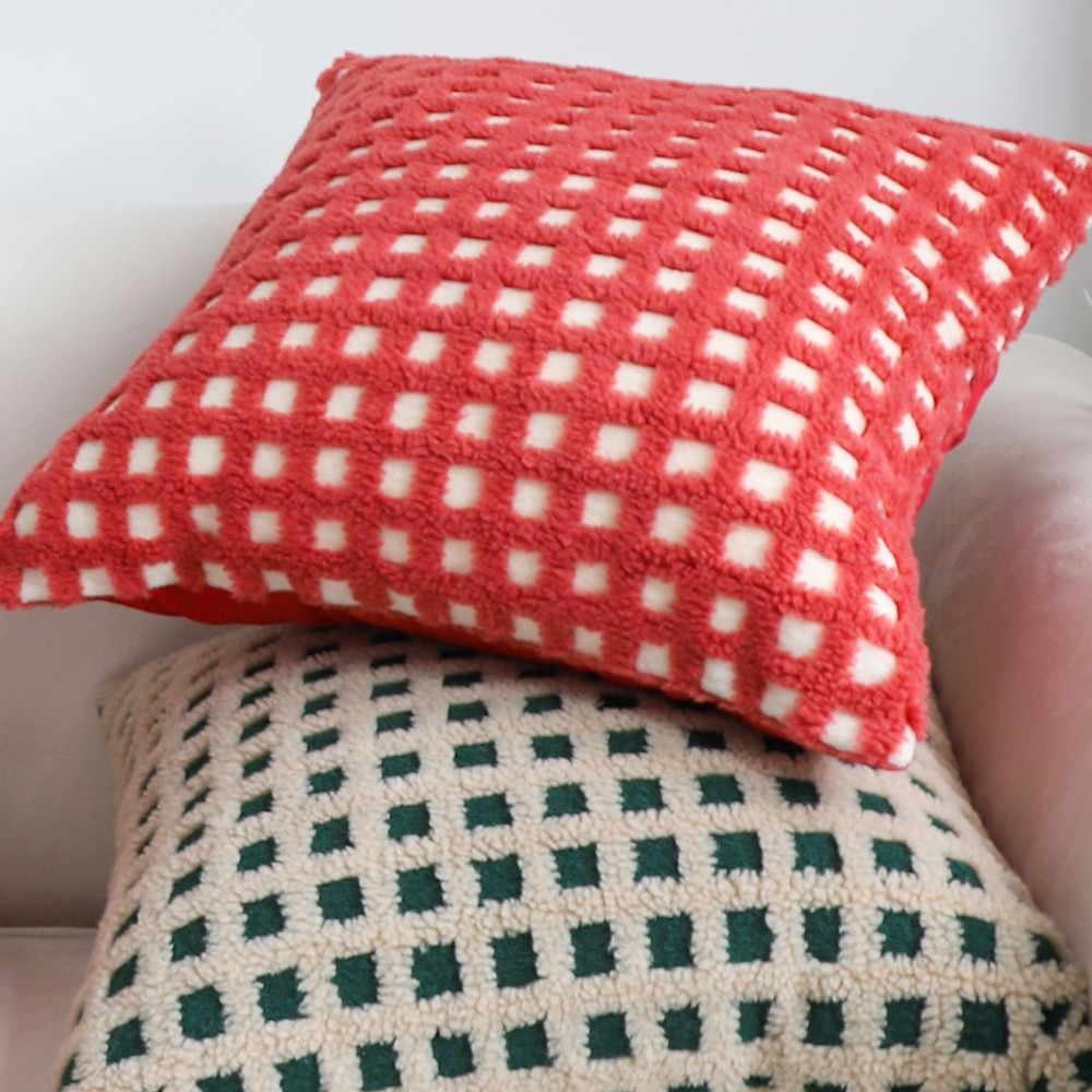 SOGA 2X 45cm Coral Polka Dot Charm Pillowcase 6