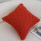 SOGA 2X 45cm Classic Red Diamond Knit Pillowcase 2