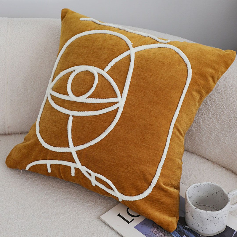 SOGA 2X 45cm Geometric Circle Harmony Pillowcase 2