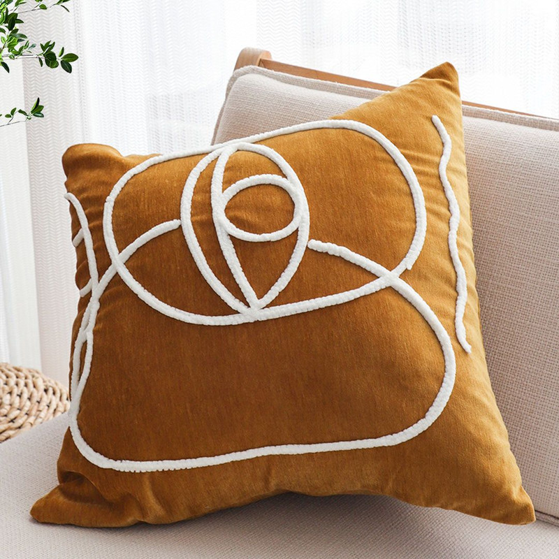 SOGA 2X 45cm Geometric Circle Harmony Pillowcase 3