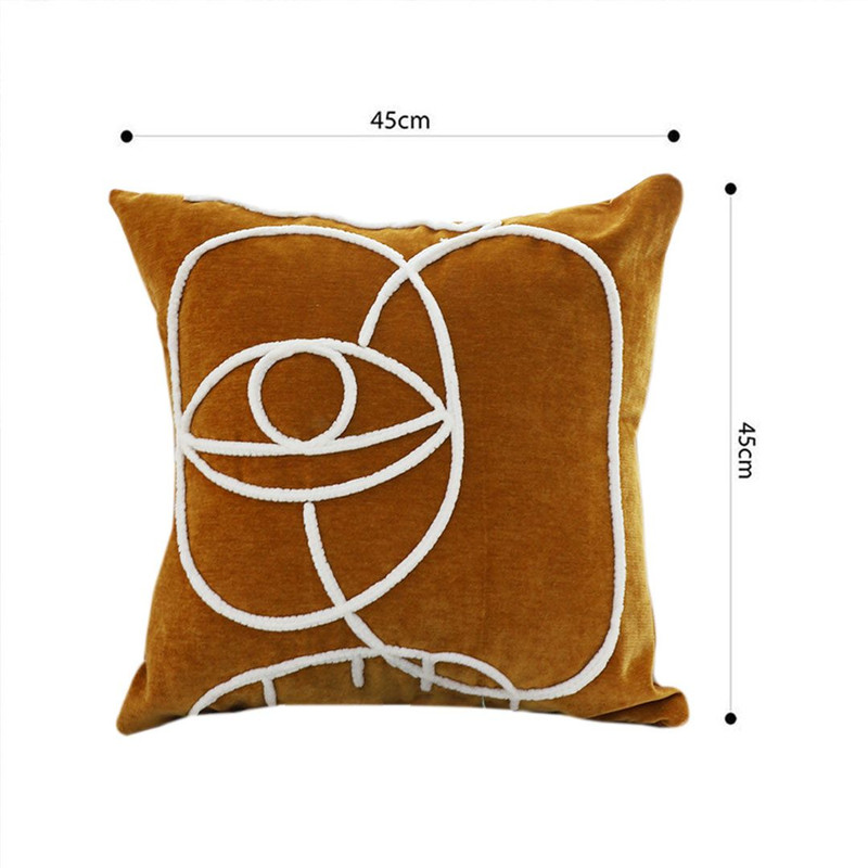 SOGA 2X 45cm Geometric Circle Harmony Pillowcase 4