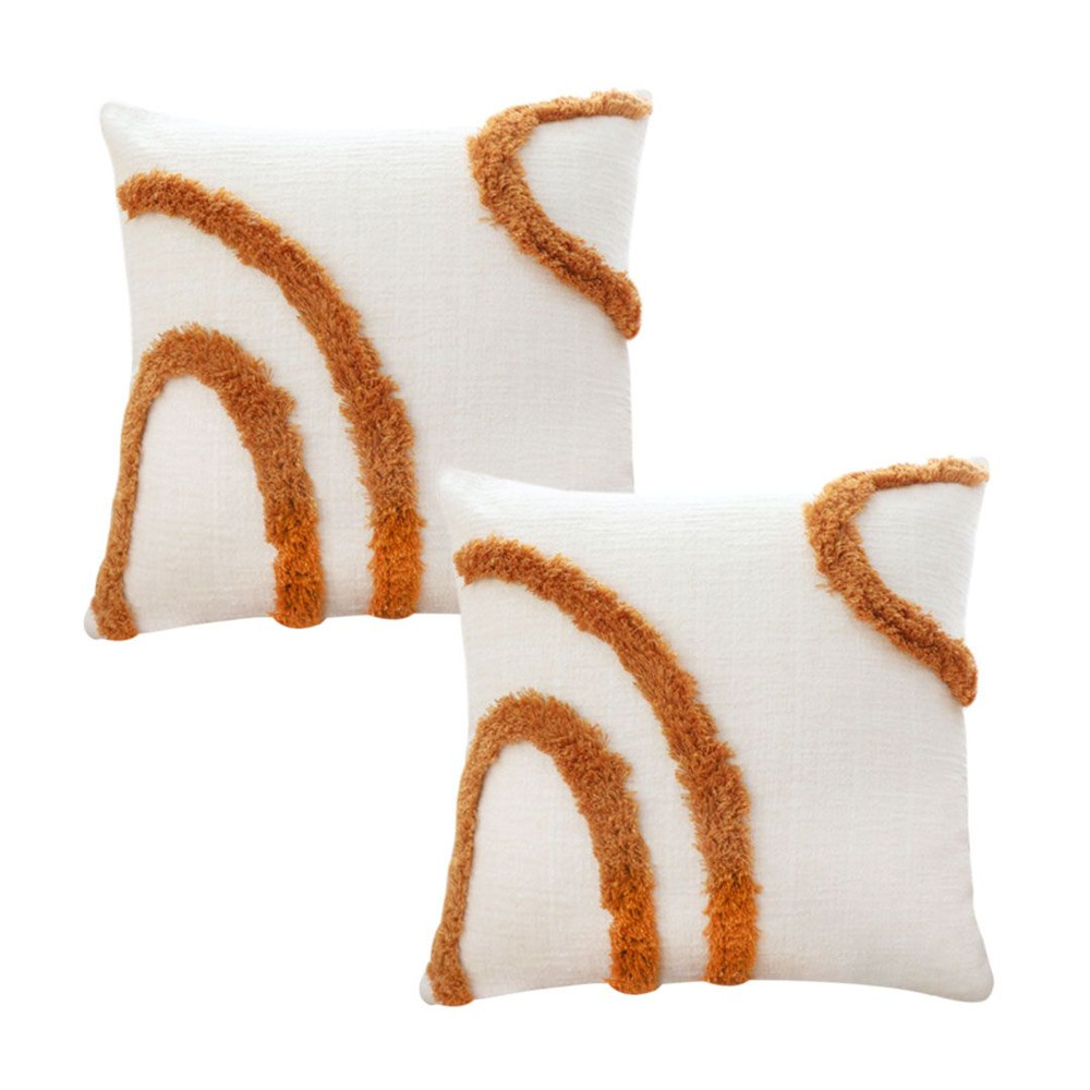 SOGA 2X 45cm Organic Curve Accent Pillowcase 1