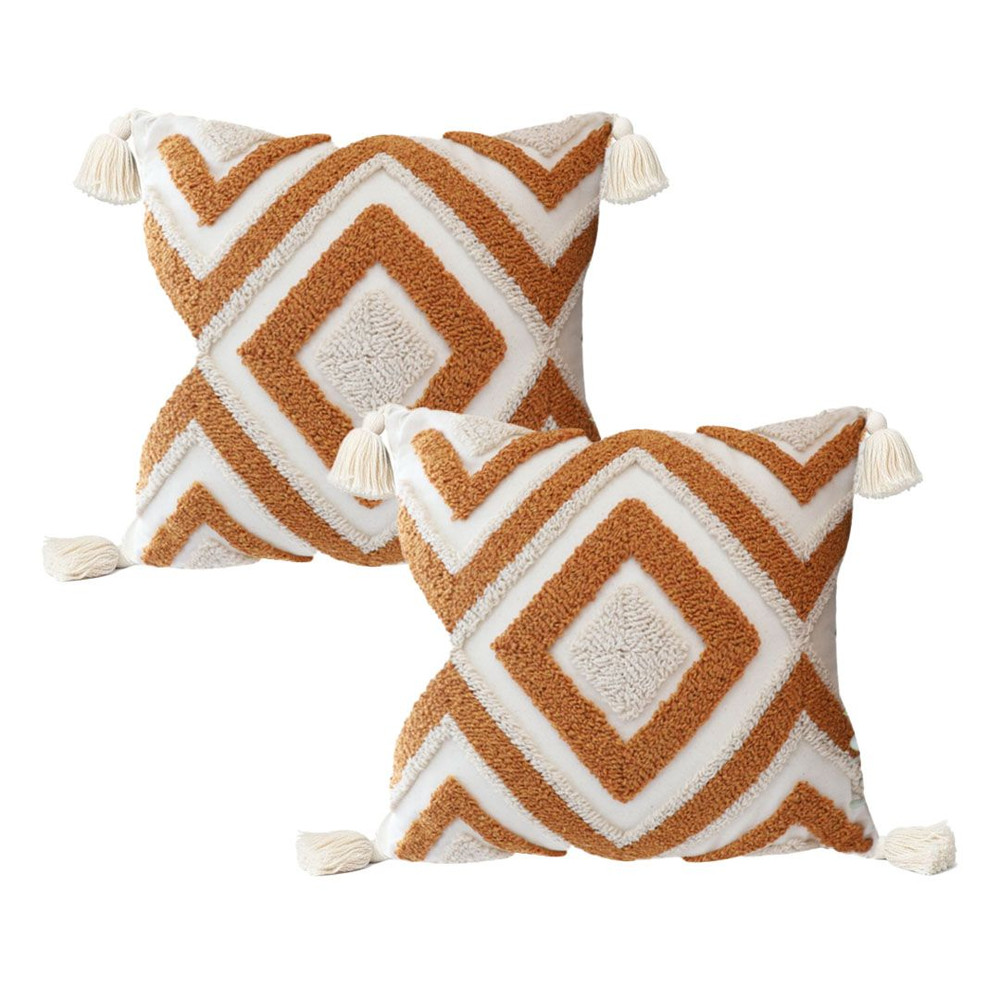 SOGA 2X 45cm Bold Diamond Geometry Pillowcase 1