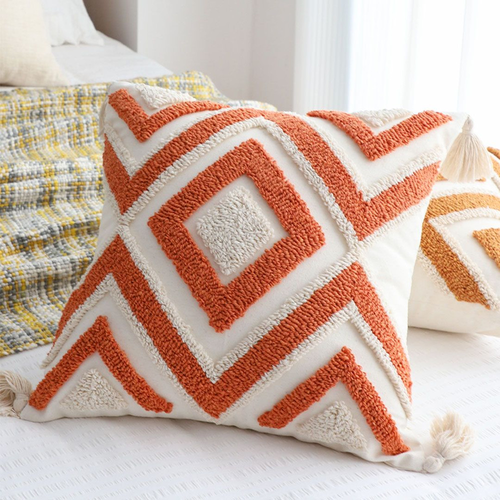 SOGA 2X 45cm Bold Diamond Geometry Pillowcase 2