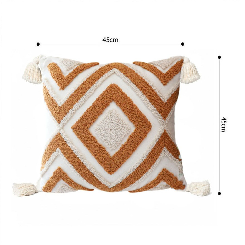 SOGA 2X 45cm Bold Diamond Geometry Pillowcase 4