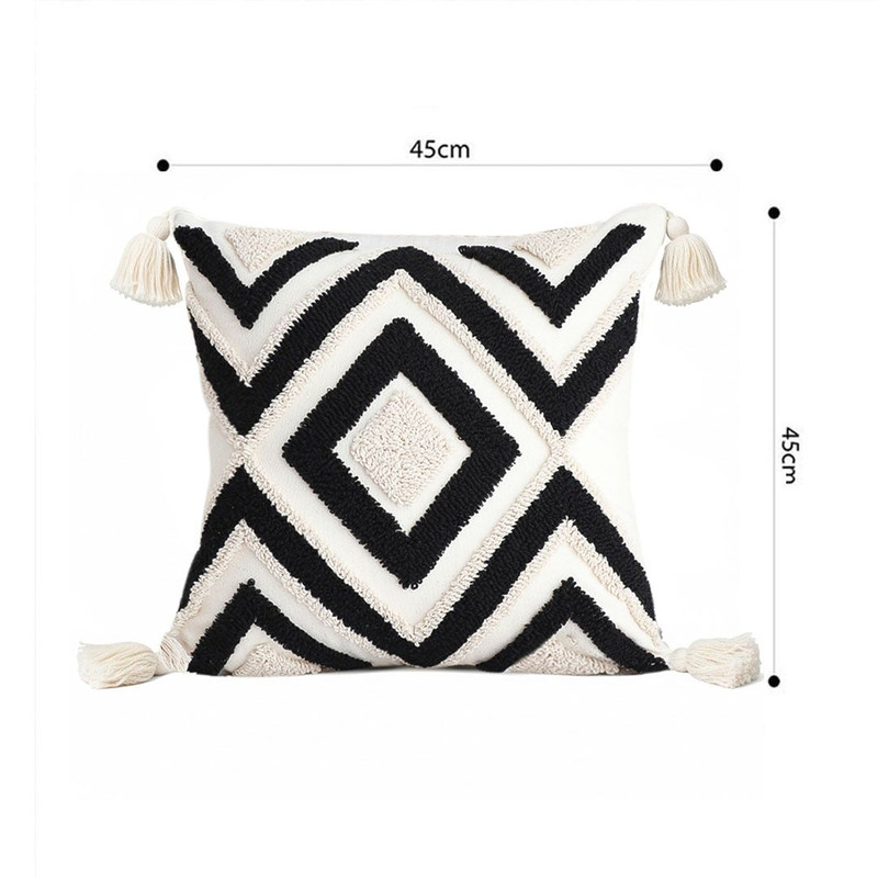 SOGA 2X 45cm Bold Tribal Geometry Pillowcase 2