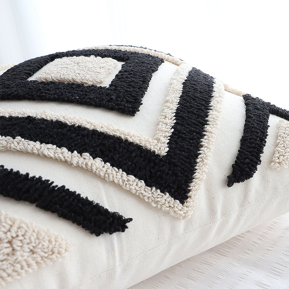 SOGA 2X 45cm Bold Tribal Geometry Pillowcase 6