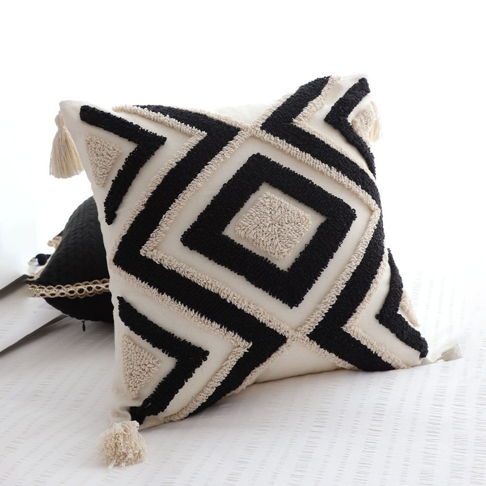 SOGA 2X 45cm Bold Tribal Geometry Pillowcase 0