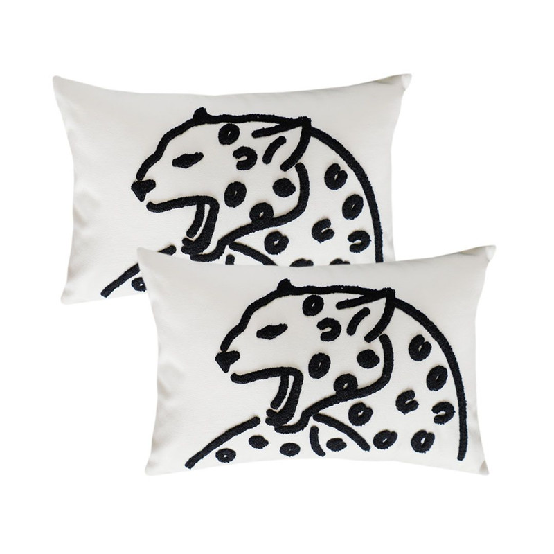 SOGA 2X 45cm Playful Dalmatian Spots Pillowcase 1