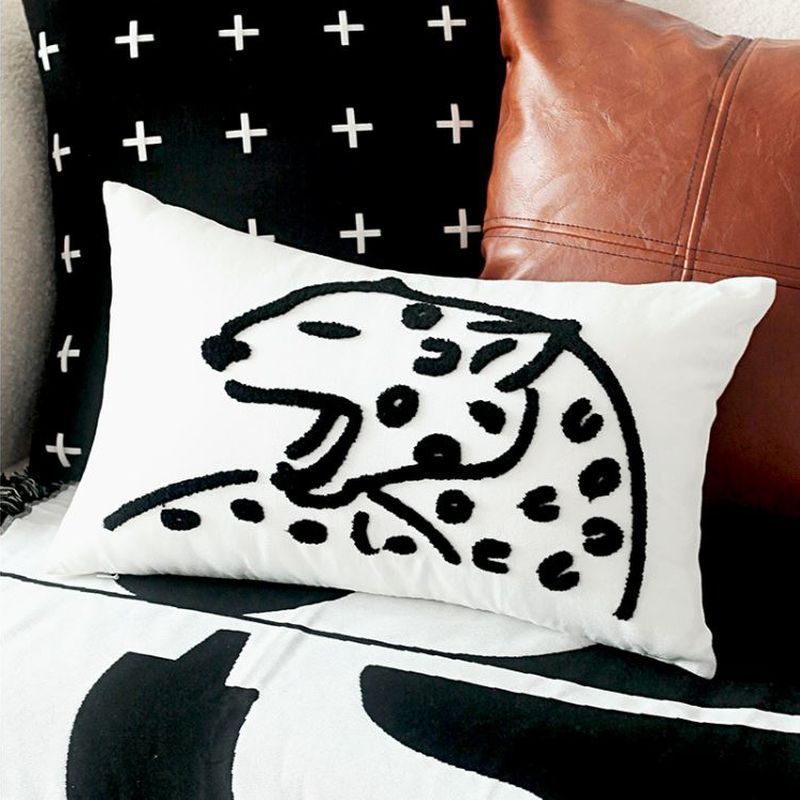 SOGA 2X 45cm Playful Dalmatian Spots Pillowcase 3