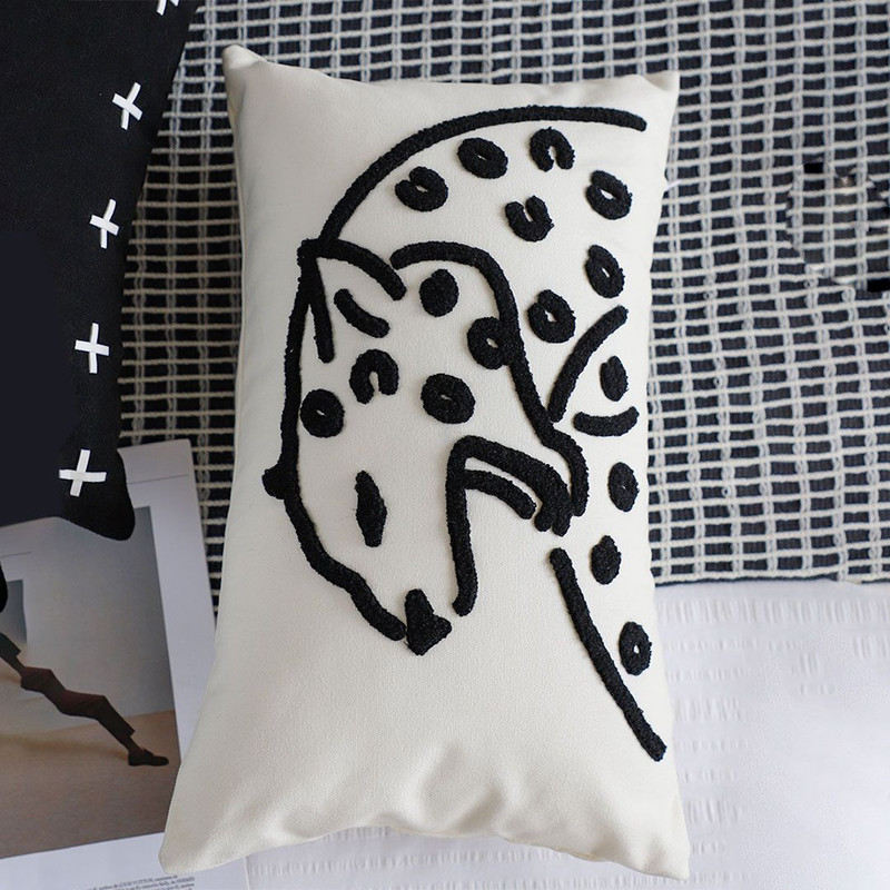 SOGA 2X 45cm Playful Dalmatian Spots Pillowcase 4