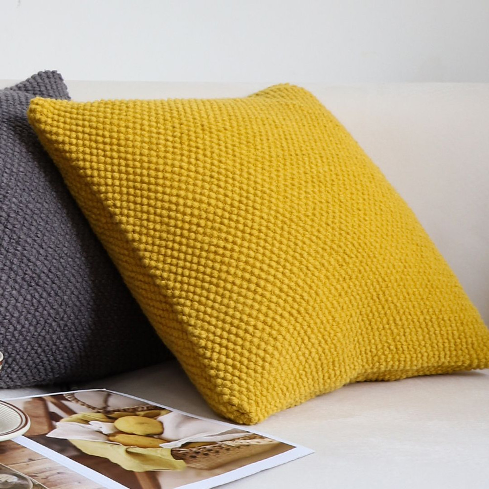 SOGA 2X 45cm Textured Sunshine Pillowcase 2