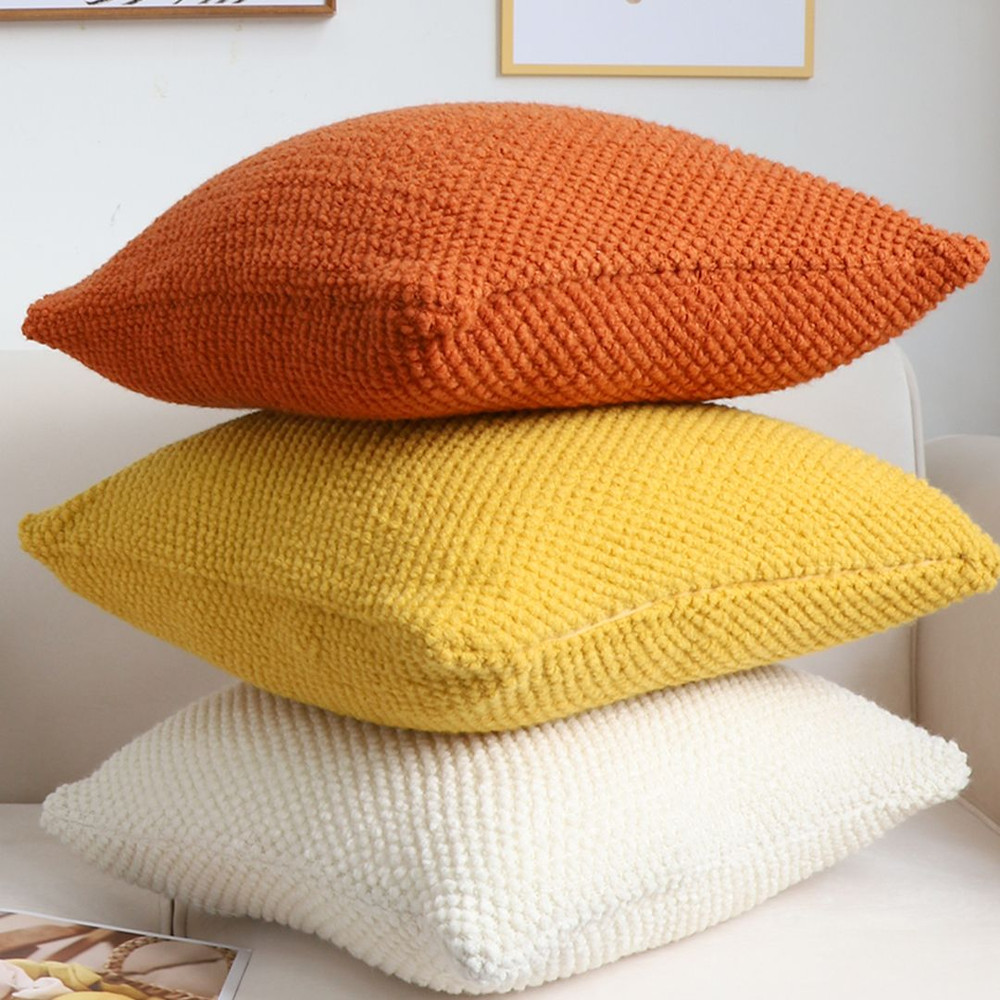 SOGA 2X 45cm Textured Sunshine Pillowcase 4