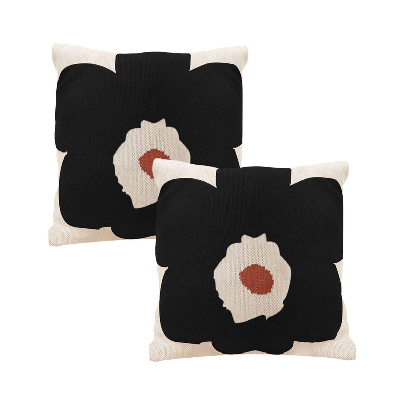 SOGA 2X 45cm Floral Bloom Pillowcase 1