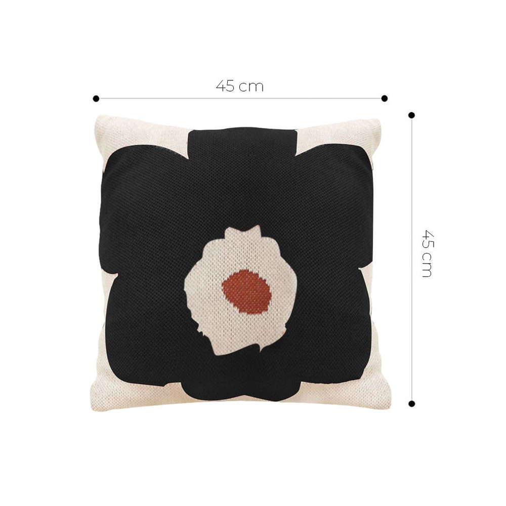 SOGA 2X 45cm Floral Bloom Pillowcase 2