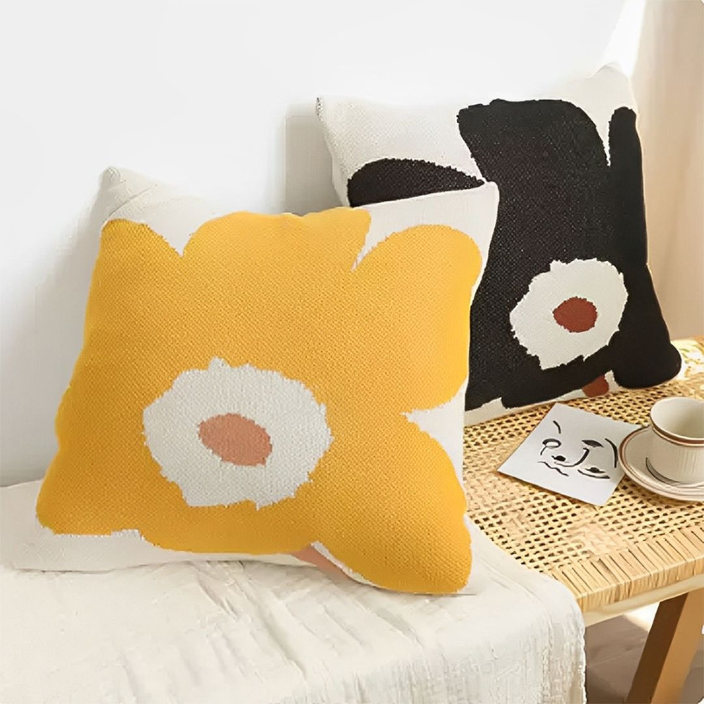 SOGA 2X 45cm Sunshine Bloom Pillowcase 3