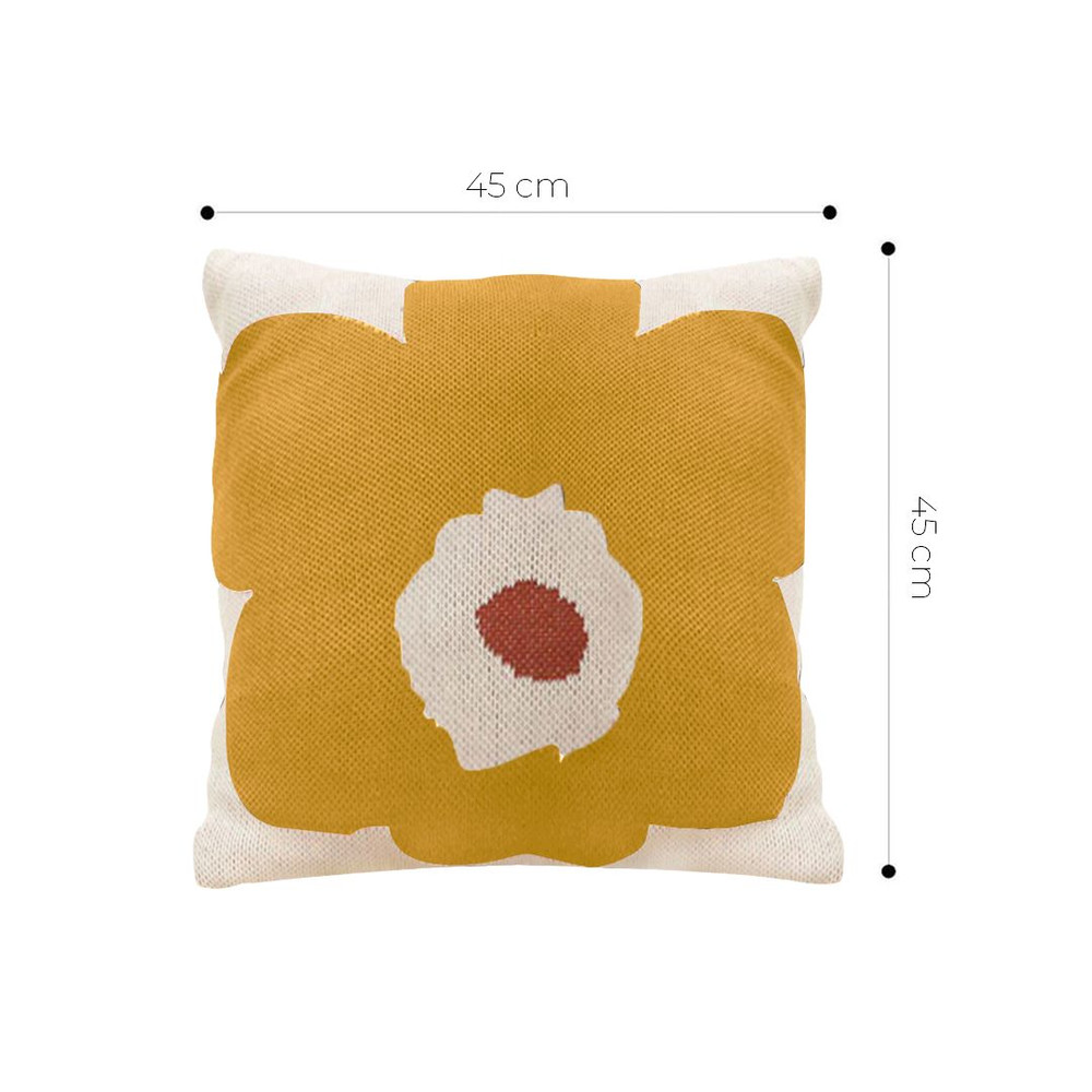 SOGA 2X 45cm Sunshine Bloom Pillowcase 5