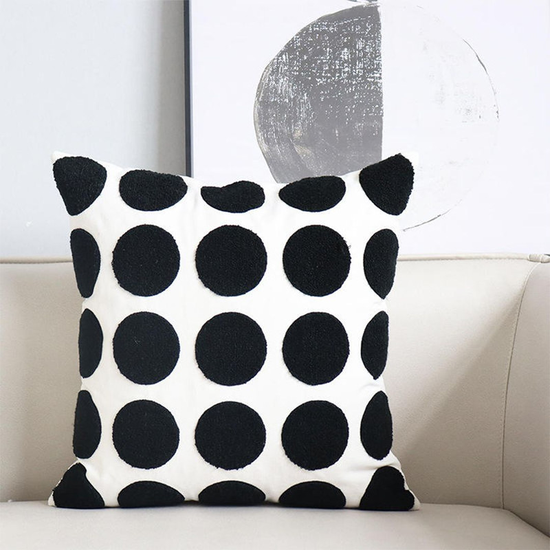 SOGA 2X 45cm Polka Dot Modern Pillowcase 0