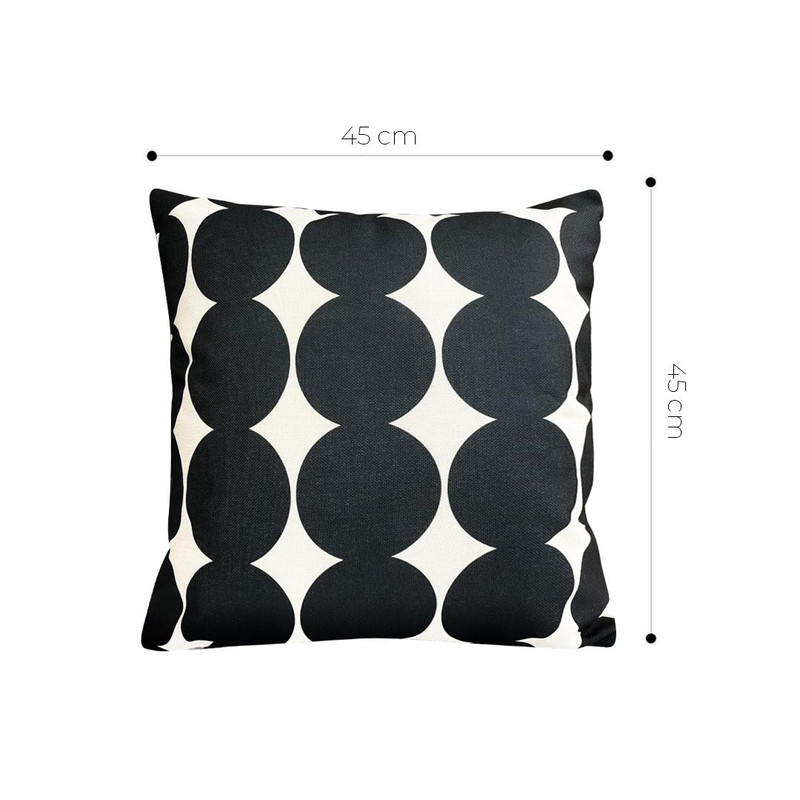 SOGA 2X 45cm Polka Dot Modern Pillowcase 2