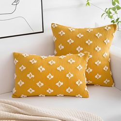 soga 2x 30x50cm diamond pattern pillowcase