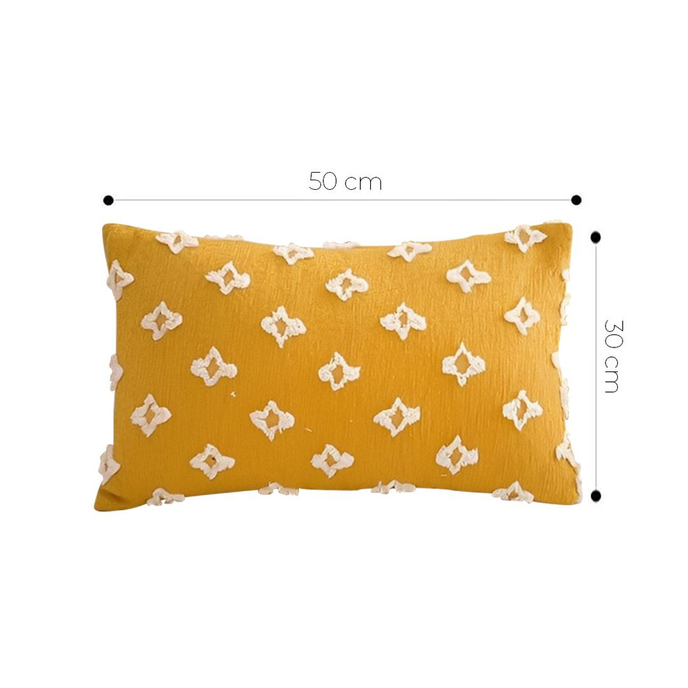 SOGA 2X 30x50cm Diamond Pattern Pillowcase 2