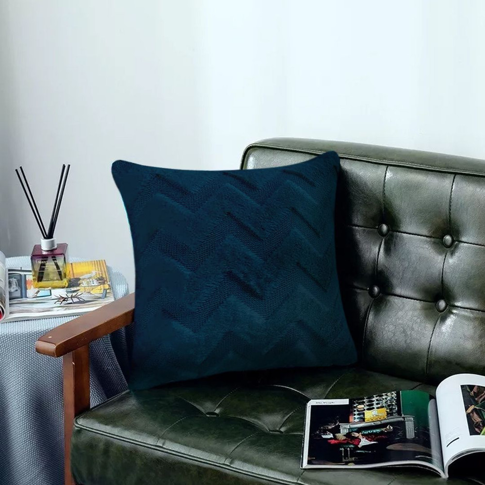 SOGA 2X 45cm Chevron Luxe Pillowcase 5