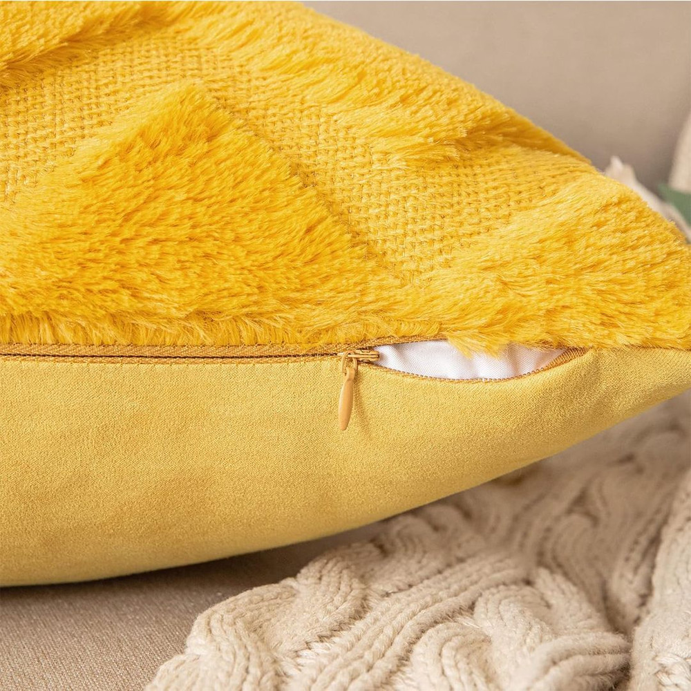 SOGA 2X 45cm Chevron Sunshine Pillowcase 4