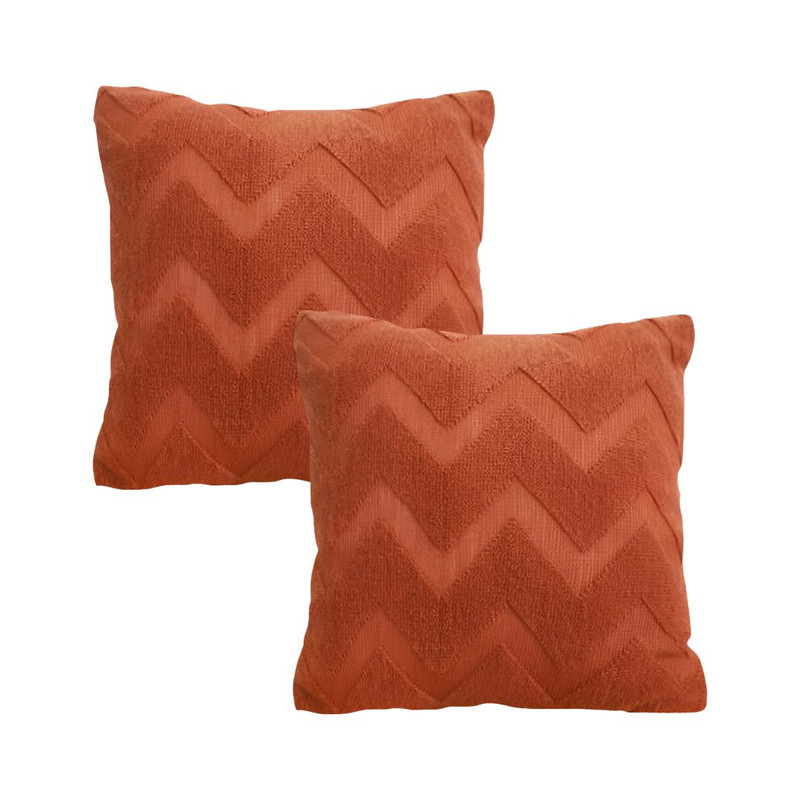 SOGA 2X 45cm Chevron Zigzag Pillowcase 1