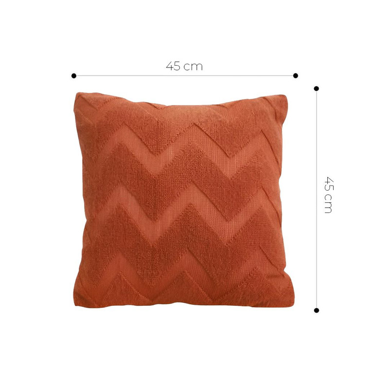 SOGA 2X 45cm Chevron Zigzag Pillowcase 5