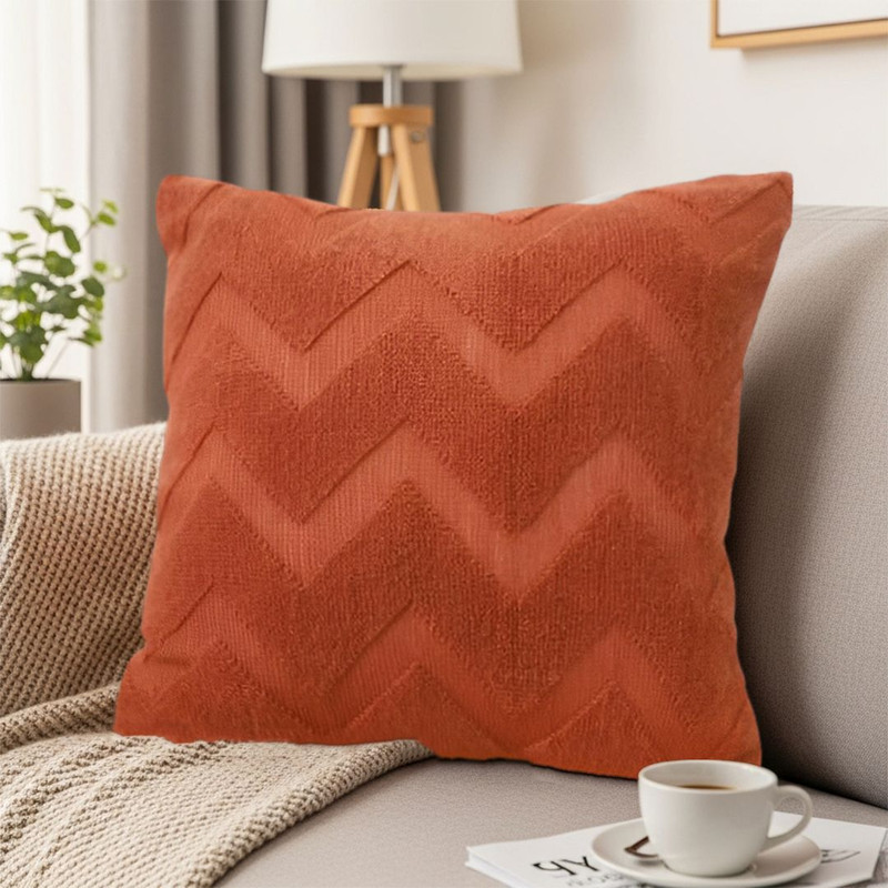 SOGA 2X 45cm Chevron Zigzag Pillowcase 6