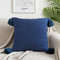 SOGA 2X 50cm Chunky Knit Pillowcase Navy Blue 0