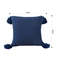 SOGA 2X 50cm Chunky Knit Pillowcase Navy Blue 2